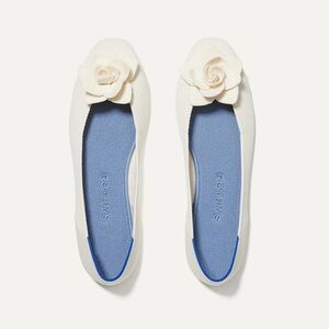 Rothys The Petal Square in Love Bird Size 10.5